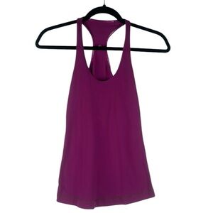 Lululemon Cool Racerback Sleeveless Tank Top Purple Tender Violet Women's Size 4